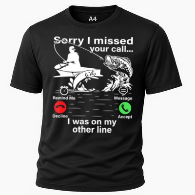 Funny Fishing Dad Funny Reel Cool Fish Fisherman Performance Shirt