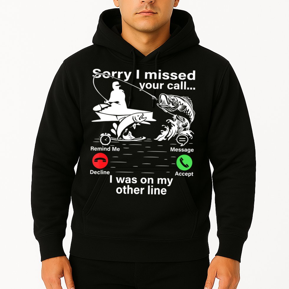 Funny Fishing Dad Funny Reel Cool Fish Fisherman Hoodie
