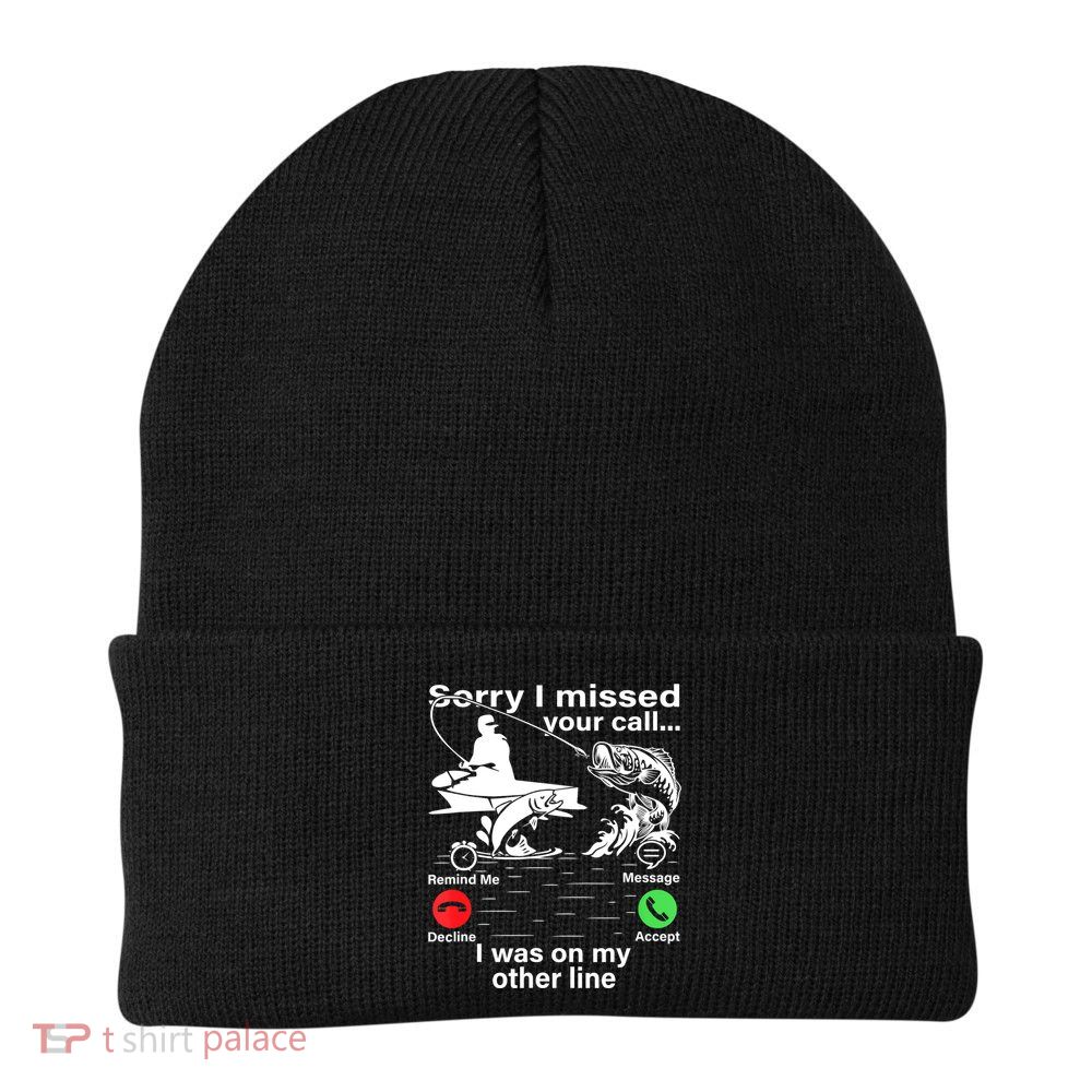 Funny Fishing Dad Funny Reel Cool Fish Fisherman Beanie
