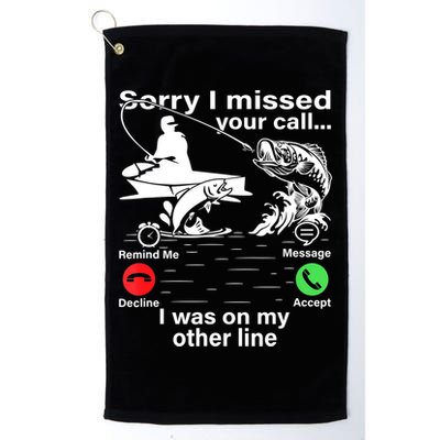 Funny Fishing Dad Funny Reel Cool Fish Fisherman Golf Towel