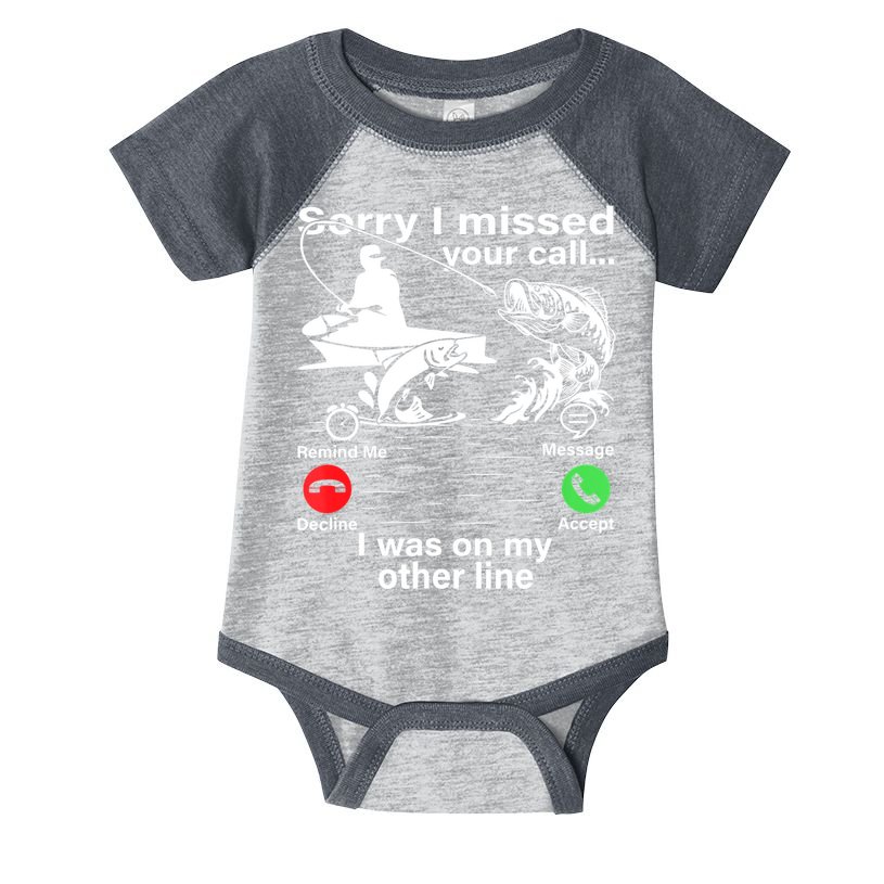Funny Fishing Dad Funny Reel Cool Fish Fisherman Infant Baby Jersey Bodysuit