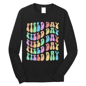 Funny FIELD DAY Vibes Fun Crew I'm Just Here for Summer Long Sleeve Shirt