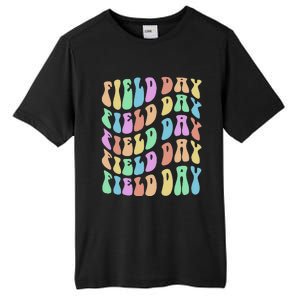 Funny FIELD DAY Vibes Fun Crew I'm Just Here for Summer Tall Fusion ChromaSoft Performance T-Shirt