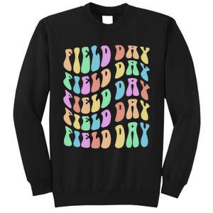 Funny FIELD DAY Vibes Fun Crew I'm Just Here for Summer Tall Sweatshirt