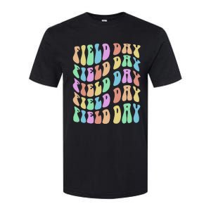 Funny FIELD DAY Vibes Fun Crew I'm Just Here for Summer Softstyle CVC T-Shirt