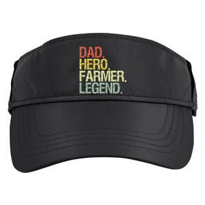 Funny Farmer Dad Adult Drive Performance Visor