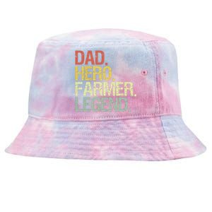 Funny Farmer Dad Tie-Dyed Bucket Hat