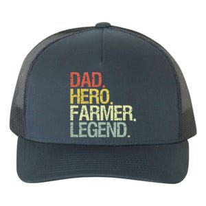 Funny Farmer Dad Yupoong Adult 5-Panel Trucker Hat