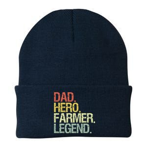 Funny Farmer Dad Knit Cap Winter Beanie