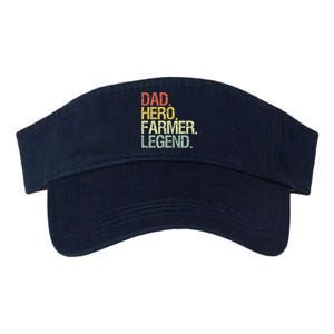 Funny Farmer Dad Valucap Bio-Washed Visor