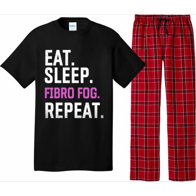 Fibro Fog Day Lupus Awareness Fibromyalgia Eat Sleep Fibro Gift Pajama Set