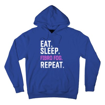 Fibro Fog Day Lupus Awareness Fibromyalgia Eat Sleep Fibro Gift Hoodie