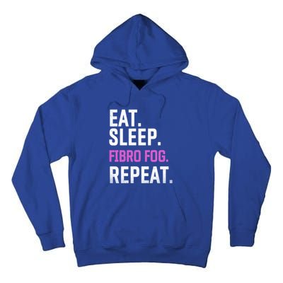 Fibro Fog Day Lupus Awareness Fibromyalgia Eat Sleep Fibro Gift Tall Hoodie