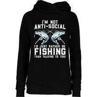 Funny Fishing Design For Wo Fisherman Fishing Lover Womens Funnel Neck Pullover Hood