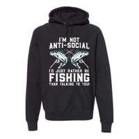 Funny Fishing Design For Wo Fisherman Fishing Lover Premium Hoodie