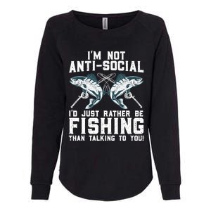 Funny Fishing Design For Wo Fisherman Fishing Lover Womens California Wash Sweatshirt