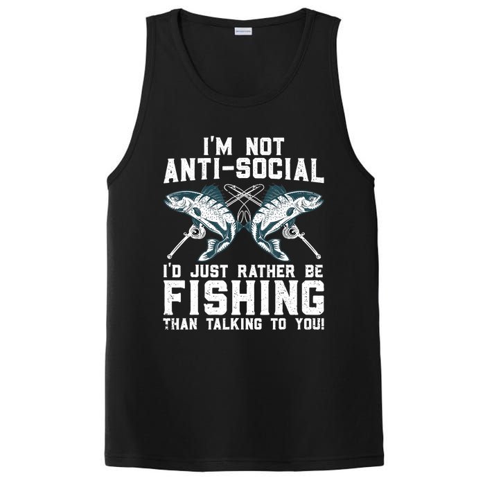 Funny Fishing Design For Wo Fisherman Fishing Lover PosiCharge Competitor Tank