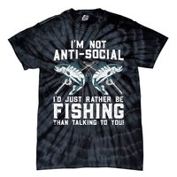 Funny Fishing Design For Wo Fisherman Fishing Lover Tie-Dye T-Shirt