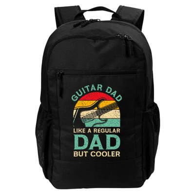 Funny Fathers Day Guitar Dad For Guitarist Music Lover Dad Backpack
