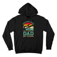 Funny Fathers Day Guitar Dad For Guitarist Music Lover Dad Tall Hoodie