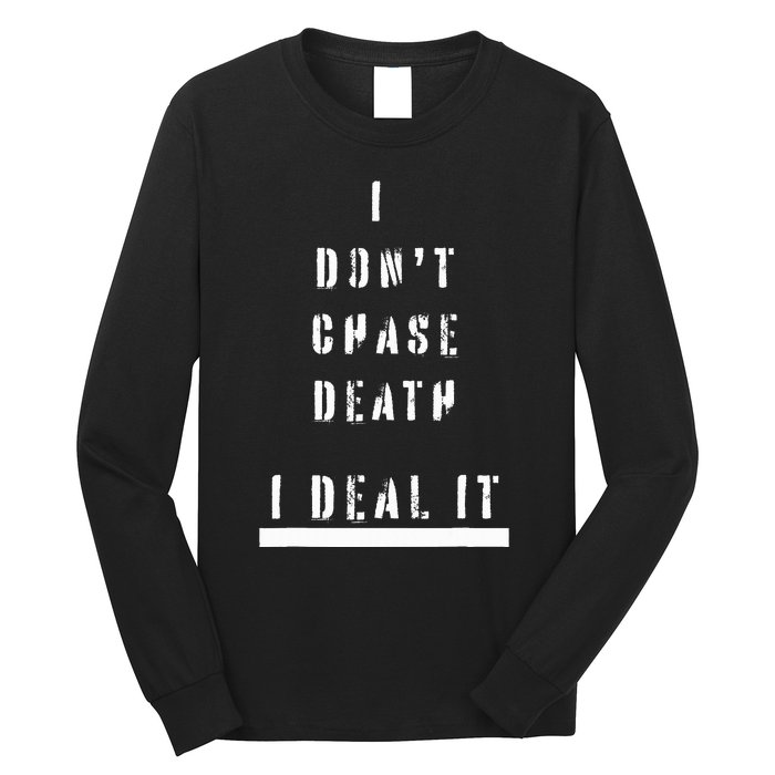 Fearless Fashion Deathly Humor Wear Bold Expression Long Sleeve Shirt