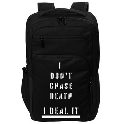 Fearless Fashion Deathly Humor Wear Bold Expression Impact Tech Backpack