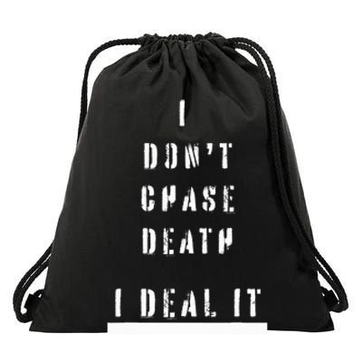 Fearless Fashion Deathly Humor Wear Bold Expression Drawstring Bag