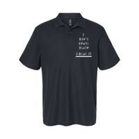 Fearless Fashion Deathly Humor Wear Bold Expression Softstyle Adult Sport Polo