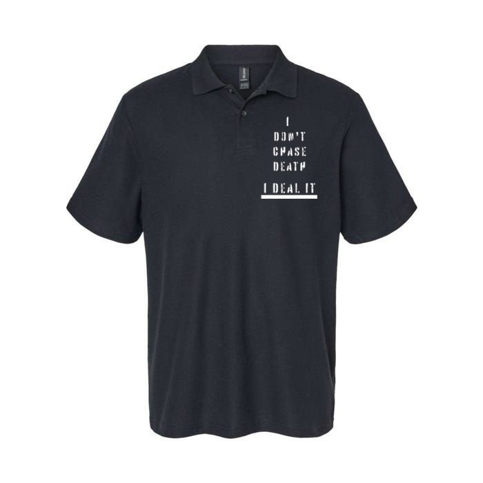 Fearless Fashion Deathly Humor Wear Bold Expression Softstyle Adult Sport Polo