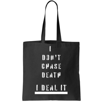 Fearless Fashion Deathly Humor Wear Bold Expression Tote Bag