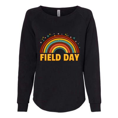 Field Fun Day School Trip Vibes Teachers Cute Gift Womens California Wash Sweatshirt