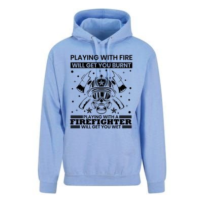 Funny Firefighter Departt Fire Quote Fire Rescue Gift Unisex Surf Hoodie