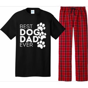 Funny Fathers Day Gift Idea Best Dog Dad Ever Pajama Set