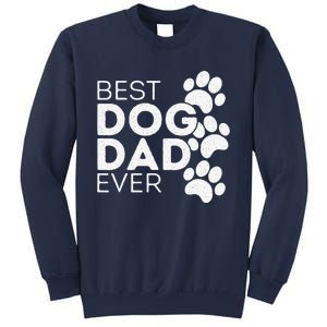 Funny Fathers Day Gift Idea Best Dog Dad Ever Sweatshirt