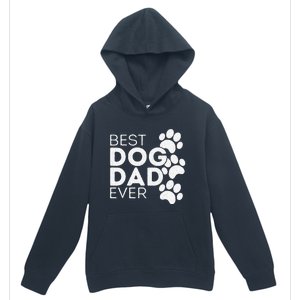 Funny Fathers Day Gift Idea Best Dog Dad Ever Urban Pullover Hoodie