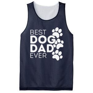 Funny Fathers Day Gift Idea Best Dog Dad Ever Mesh Reversible Basketball Jersey Tank