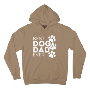 Funny Fathers Day Gift Idea Best Dog Dad Ever Hoodie