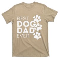 Funny Fathers Day Gift Idea Best Dog Dad Ever T-Shirt