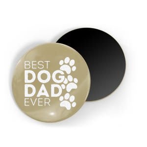 Funny Fathers Day Gift Idea Best Dog Dad Ever Magnet