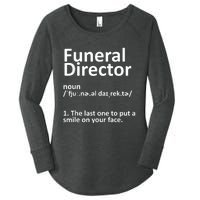 Funny Funeral Director Designs Men Women Mortuary Morticians Women's Perfect Tri Tunic Long Sleeve Shirt