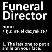 Funny Funeral Director Designs Men Women Mortuary Morticians Flatbill Hat