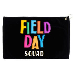 Field Fun Day Squad School Trip Vibes Teachers Gift Grommeted Golf Towel