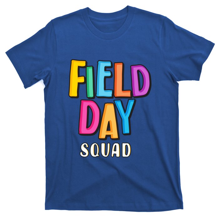 Field Fun Day Squad School Trip Vibes Teachers Gift T-Shirt