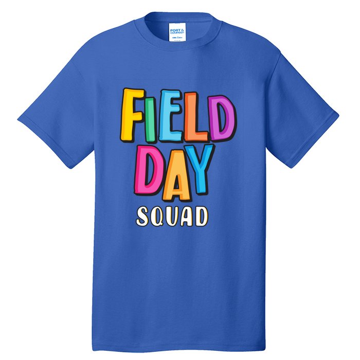 Field Fun Day Squad School Trip Vibes Teachers Gift Tall T-Shirt