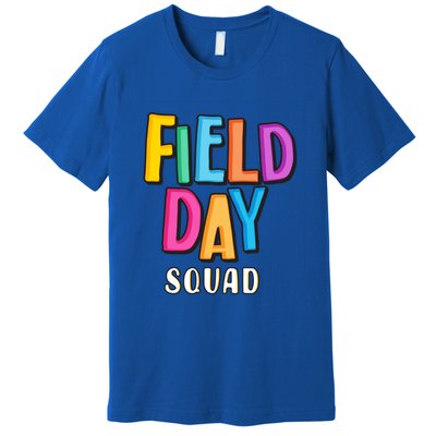 Field Fun Day Squad School Trip Vibes Teachers Gift Premium T-Shirt