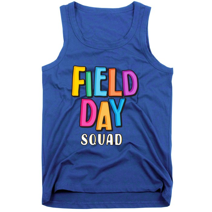 Field Fun Day Squad School Trip Vibes Teachers Gift Tank Top