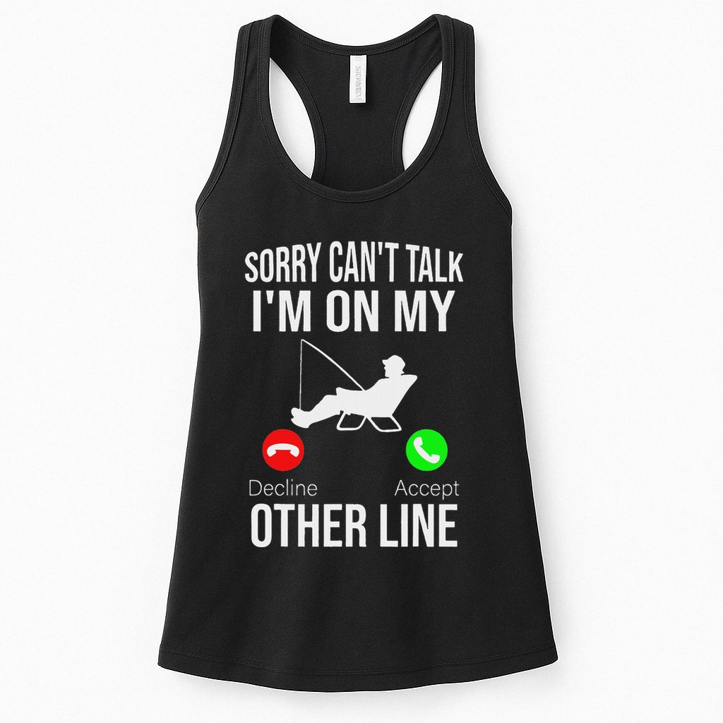 Funny Fishing Dad Funny Reel Cool Fish Bass Fishing Womens Tank Top