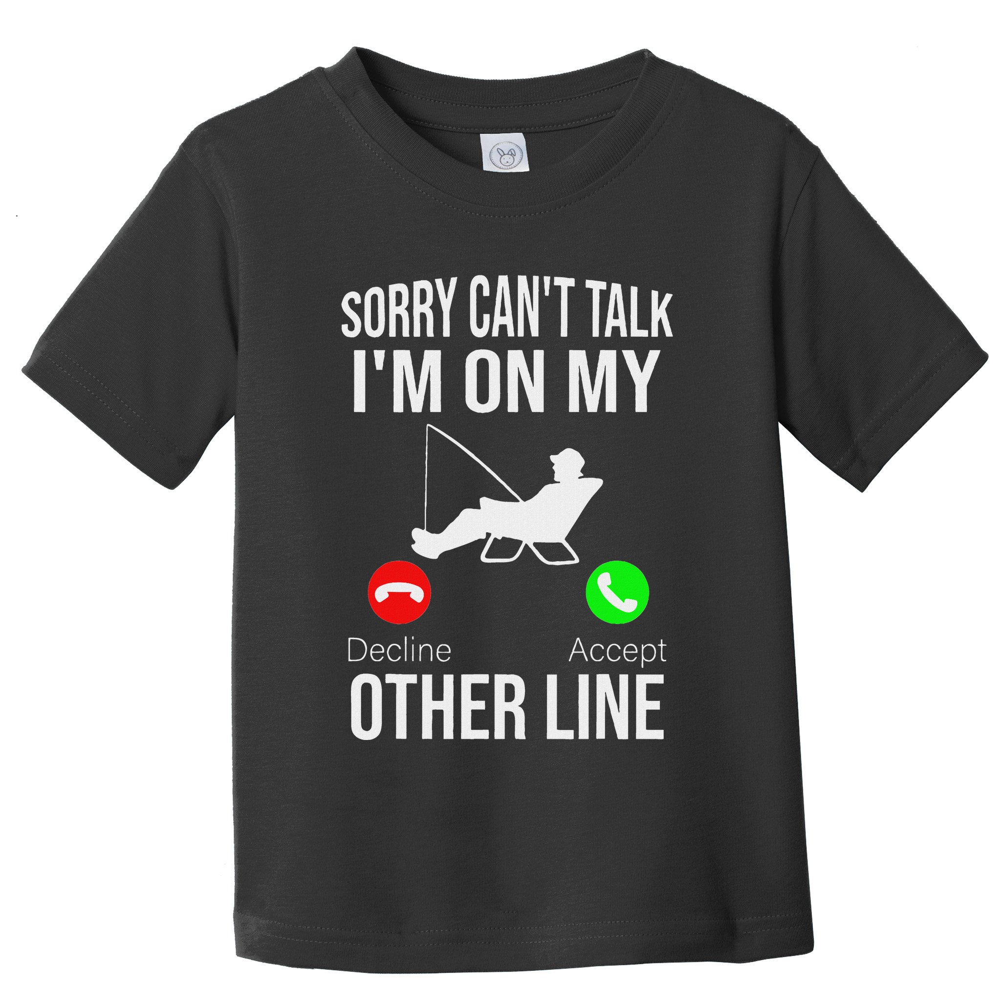 Funny Fishing Dad Funny Reel Cool Fish Bass Fishing Toddler T-Shirt