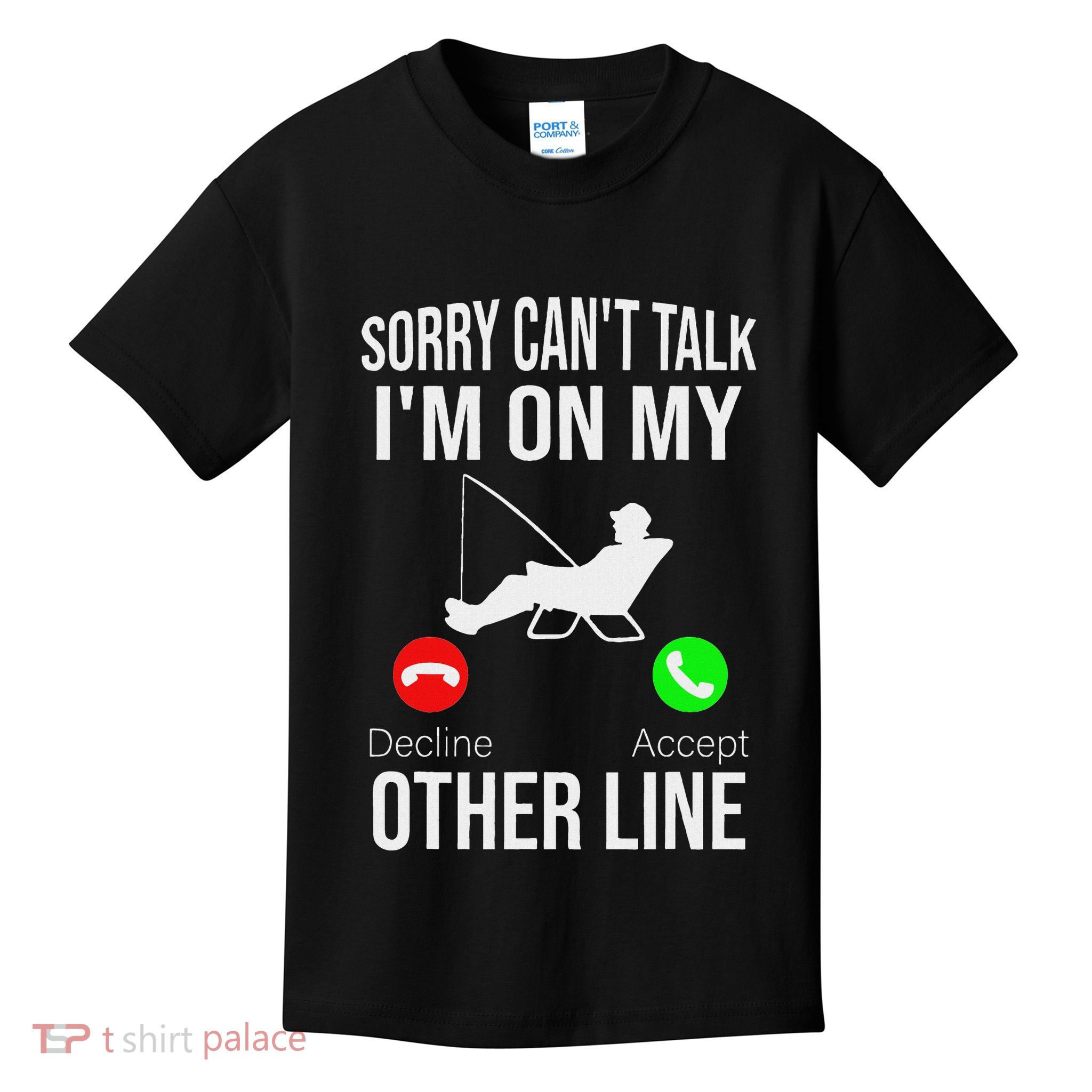 Funny Fishing Dad Funny Reel Cool Fish Bass Fishing Kids T-Shirt