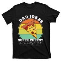 Funny FatherS Day Cheesy Dad Joke Pizza T-Shirt